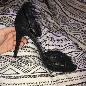 Black heels